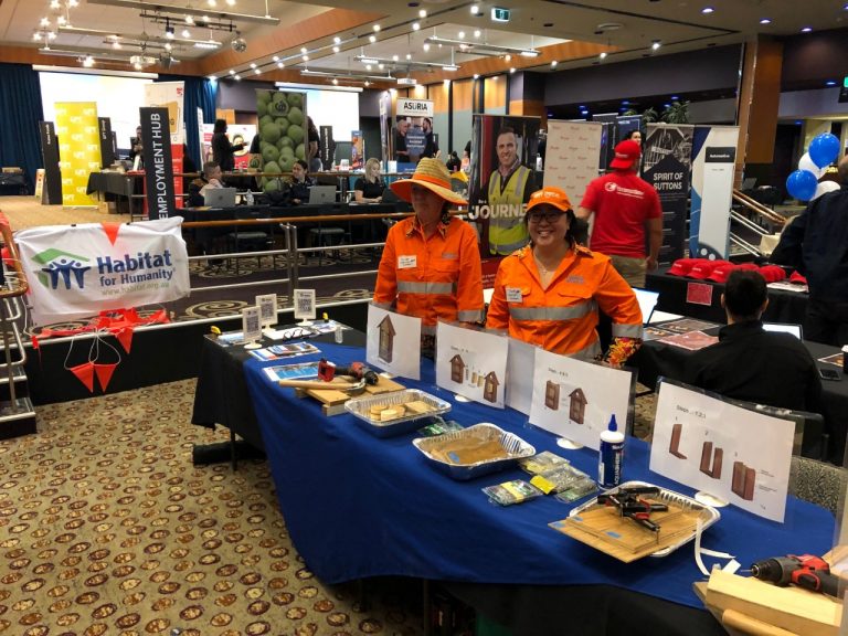 Habitat Women at the Aboriginal Employment Expo Habitat Women